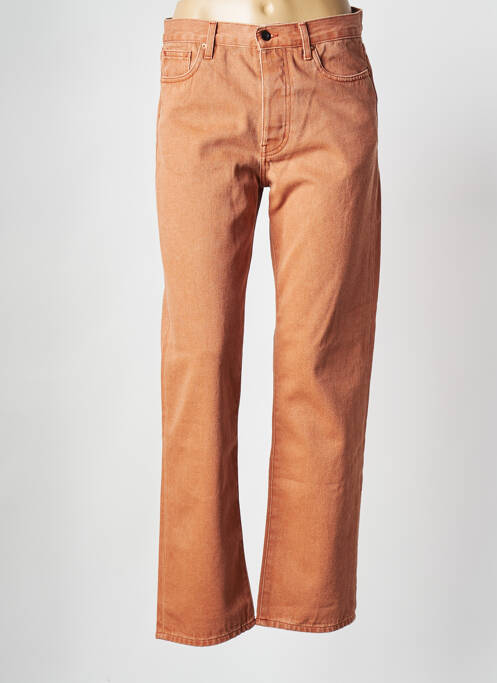 Blugi cu croială dreaptă portocaliu BELLEROSE femeie