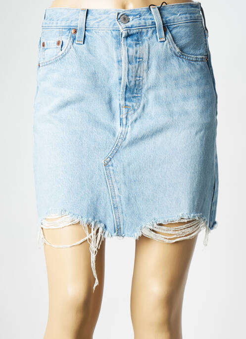 Fustă scurtă albastru LEVIS femeie