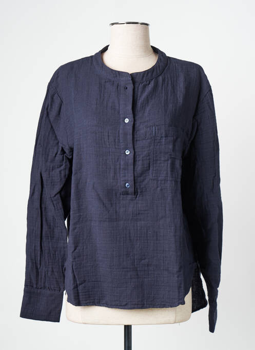 Top albastru BONTON femeie