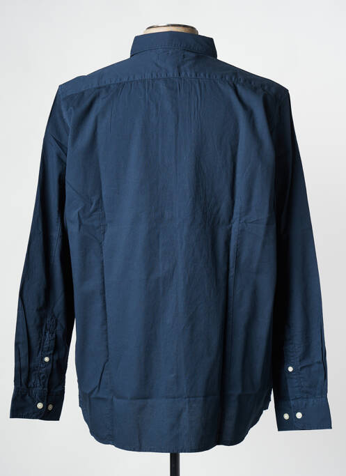 Cămașă cu mâneci lungi albastru KNOWLEDGE COTTON APPAREL bărbat