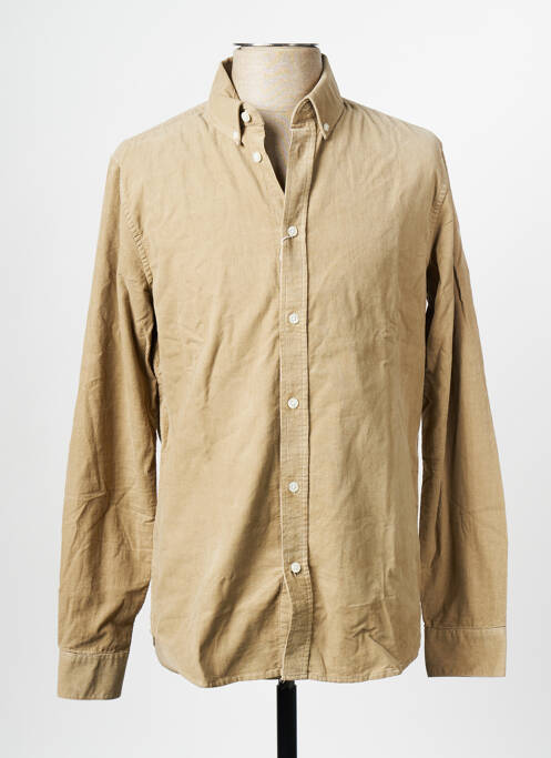 Cămașă cu mâneci lungi maro SAMSOE & SAMSOE bărbat