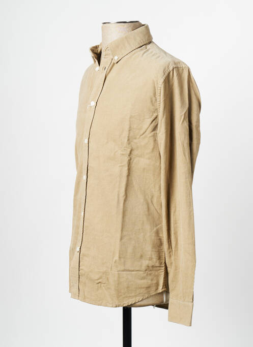 Cămașă cu mâneci lungi maro SAMSOE & SAMSOE bărbat