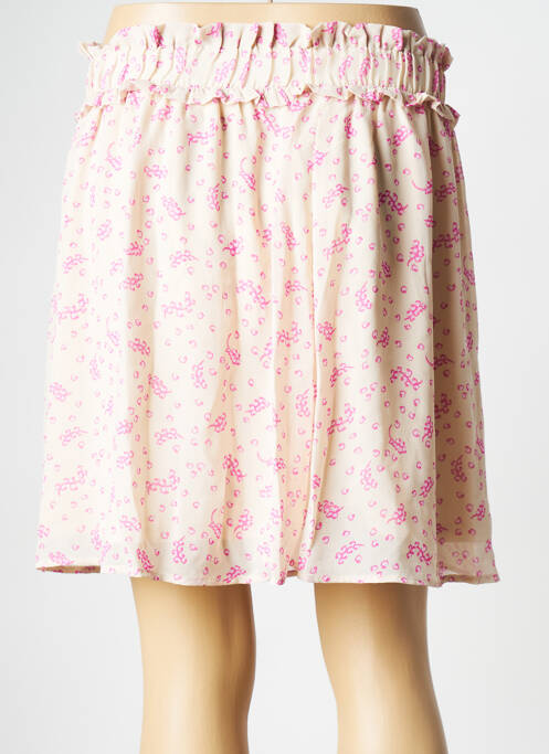 Fustă scurtă bej SELECTED femeie