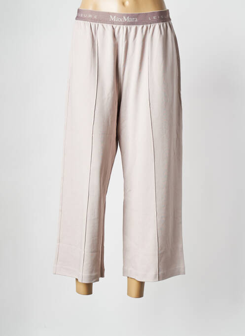 Pantalon larg roz MAX MARA femeie