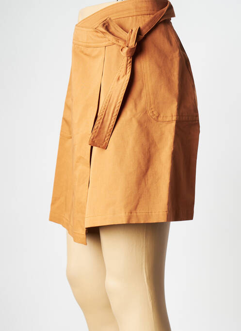 Fustă scurtă maro SESSUN femeie