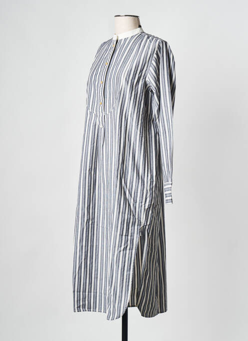 Rochie midi gri LAURENCE BRAS femeie