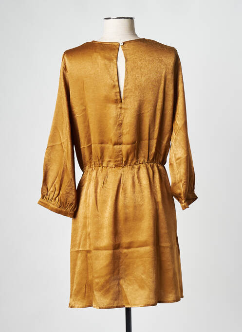 Rochie scurtă maro LILI SIDONIO femeie