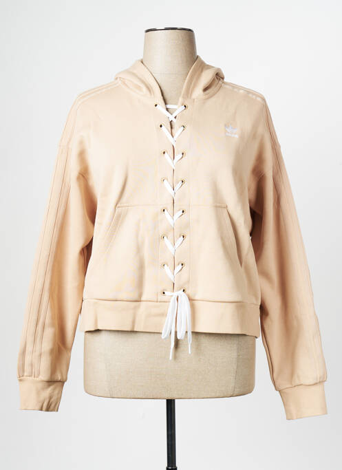 Hanorac bej ADIDAS femeie