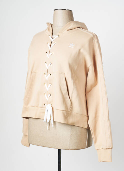 Hanorac bej ADIDAS femeie