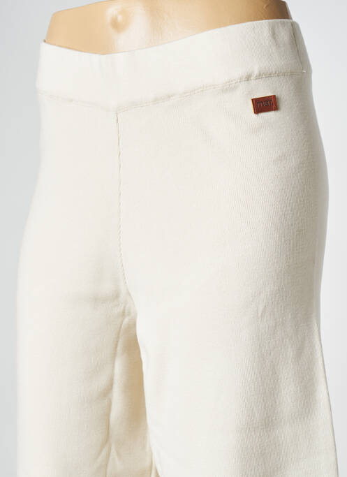 Pantalon larg bej MAT FASHION femeie