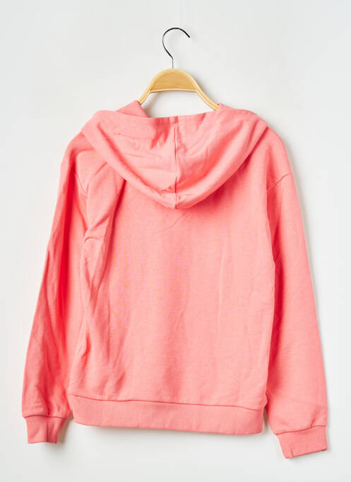 Hanorac cu glugă portocaliu ONLY fată