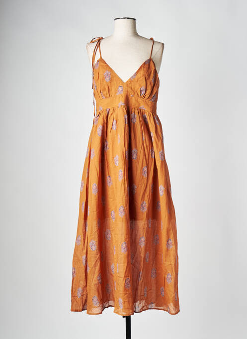 Rochie midi portocaliu SESSUN femeie