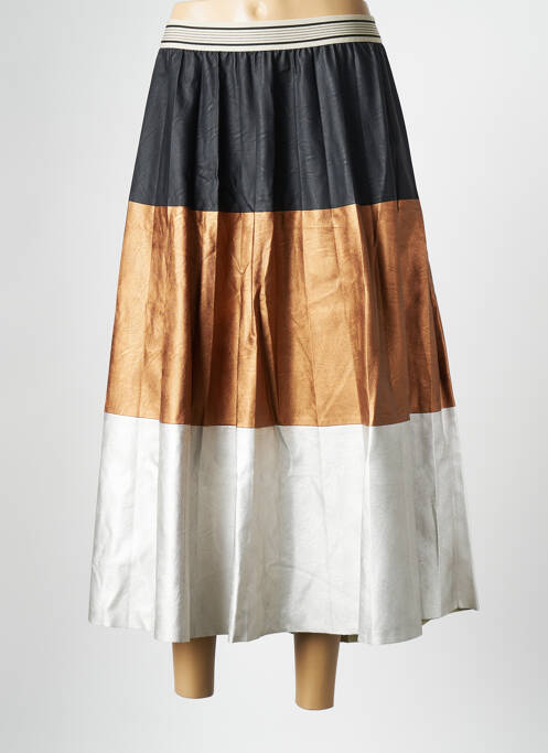 Fustă midi bej MAT FASHION femeie