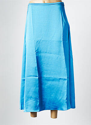 Fustă midi albastru SAMSOE & SAMSOE femeie