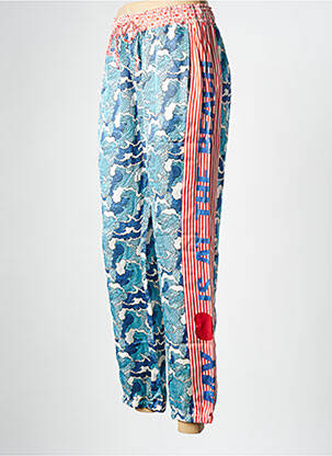 Pantalon drept albastru SACK'S femeie