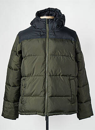 Geacă matlasată verde KNOWLEDGE COTTON APPAREL bărbat