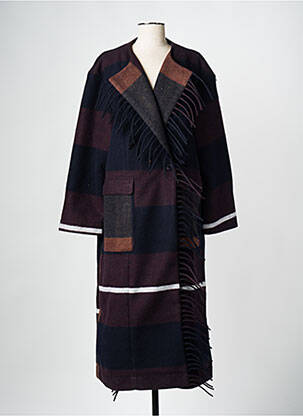 Palton lung maro SECOND FEMALE femeie