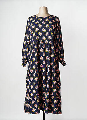 Rochie lungă albastru EVOKED VILA femeie