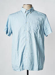 Cămașă cu mâneci scurte albastru KNOWLEDGE COTTON APPAREL homme
