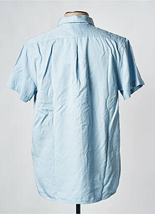 Cămașă cu mâneci scurte albastru KNOWLEDGE COTTON APPAREL bărbat