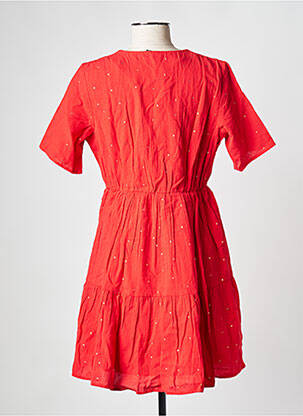 Rochie scurtă roșu PIECES femeie