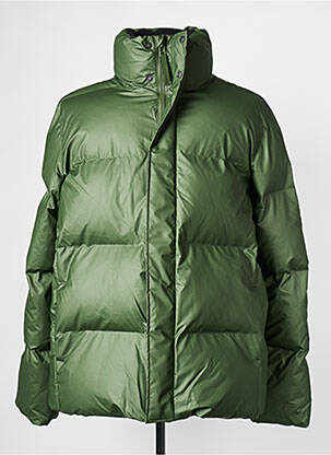 Geacă matlasată verde RAINS femeie