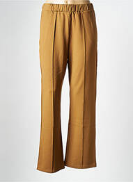 Pantalon drept bej MAX MARA femme