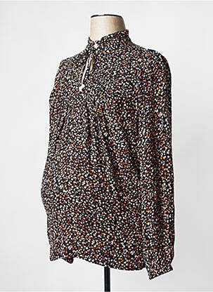 Bluză de maternitate negru SUPERMOM femeie