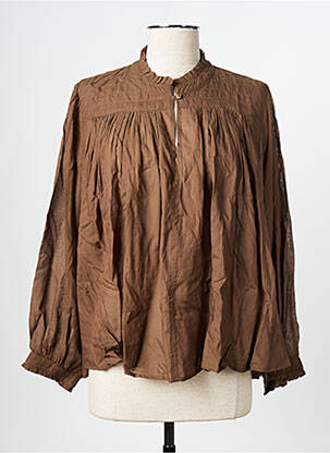 Bluză maro BELLE PIÈCE femeie