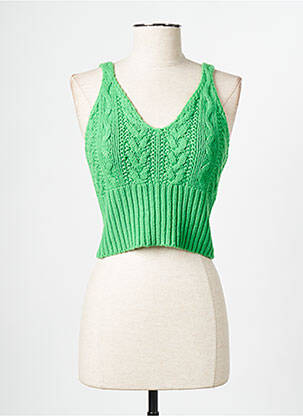 Top verde SAMSOE & SAMSOE femeie