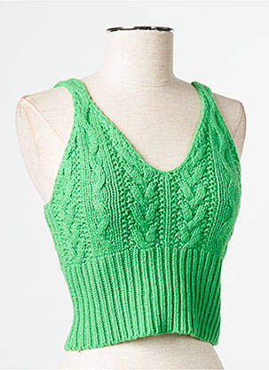 Top verde SAMSOE & SAMSOE femeie