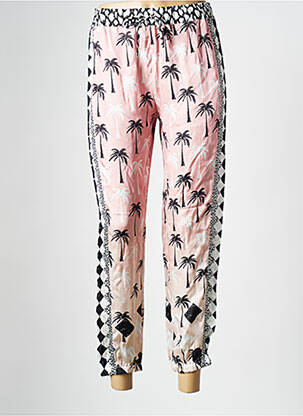 Pantalon drept roz SAK'S femeie