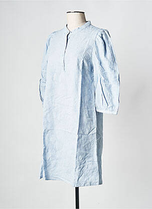 Rochie scurtă albastru MSCH COPENHAGEN femeie