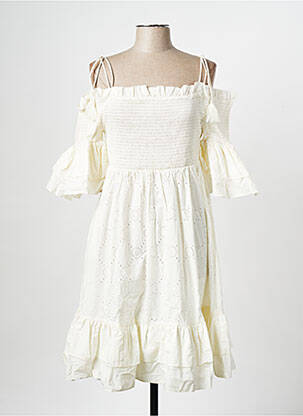 Rochie scurtă bej TWINSET femeie