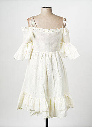 Rochie scurtă bej TWINSET femeie