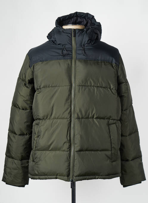 Geacă matlasată verde KNOWLEDGE COTTON APPAREL bărbat