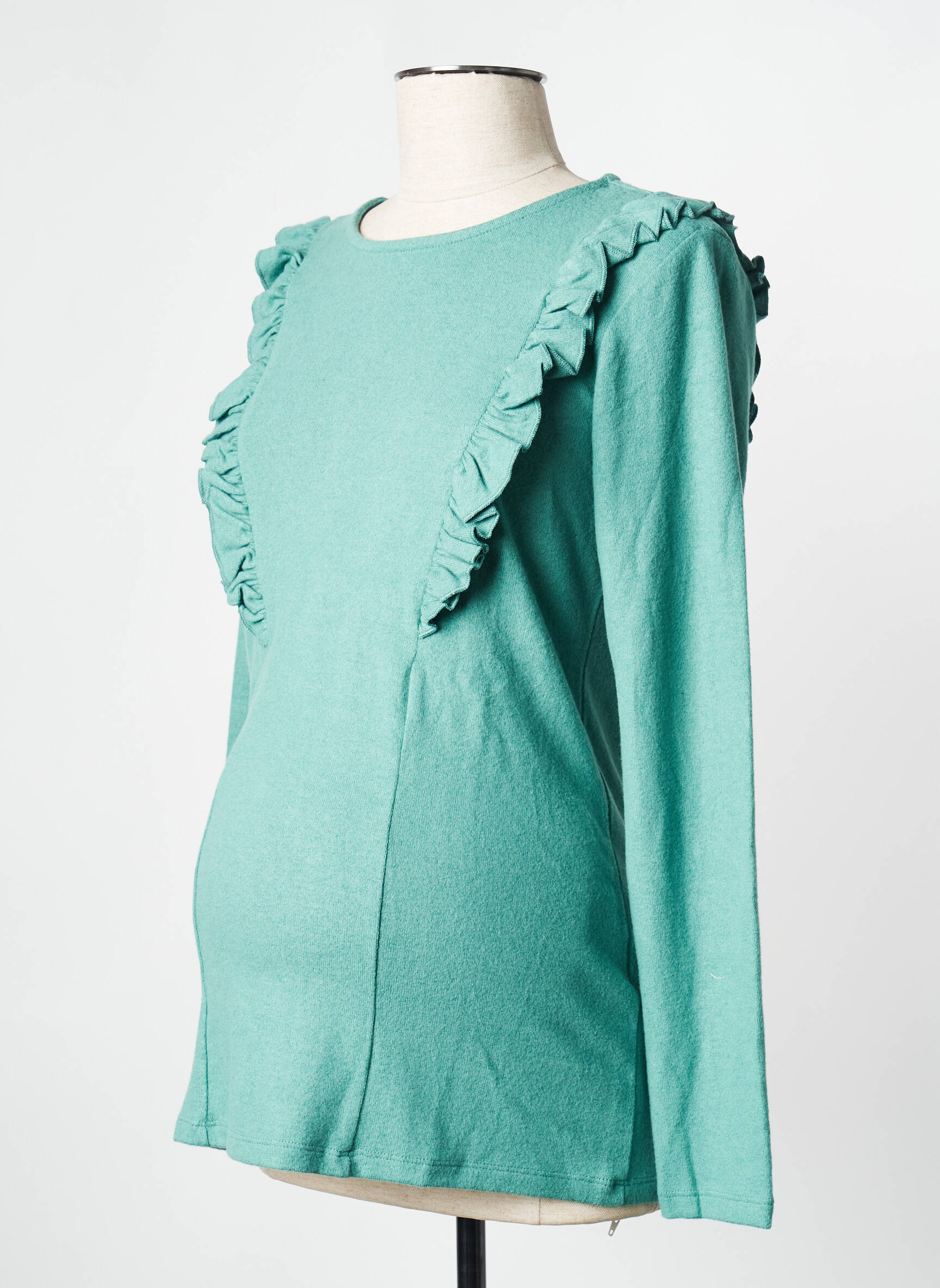 Tricou / top maternitate verde NOPPIES femeie