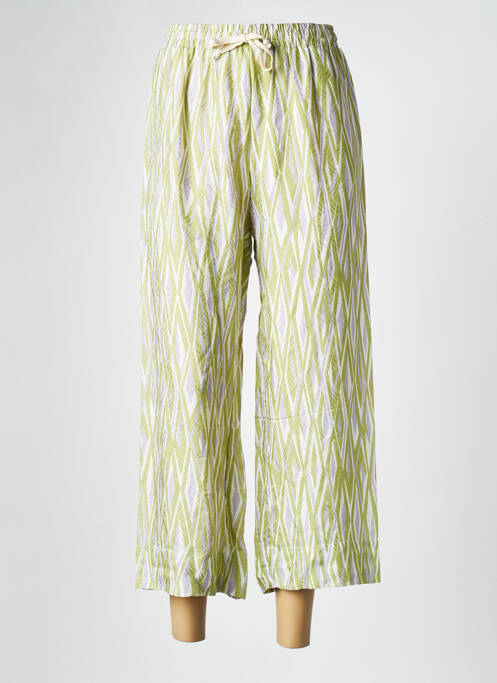 Pantalon larg verde ATTIC AND BARN femeie