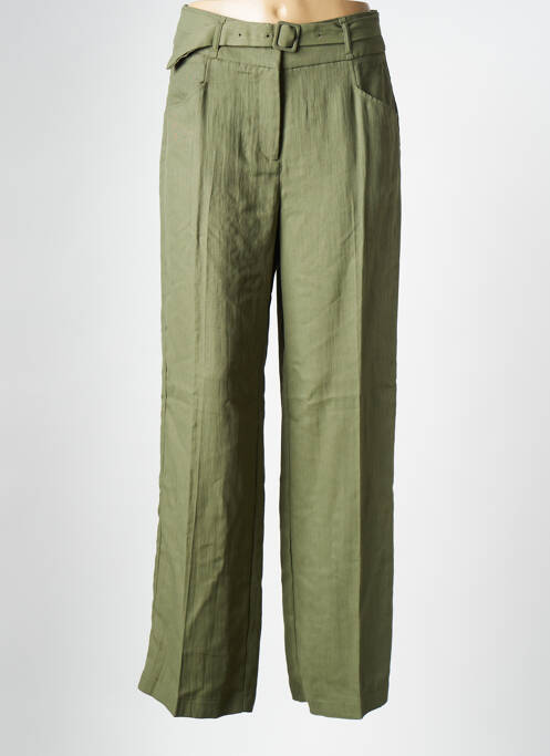 Pantalon larg kaki VILA femeie