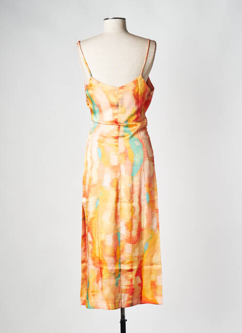 Rochie lungă portocaliu RECC femeie