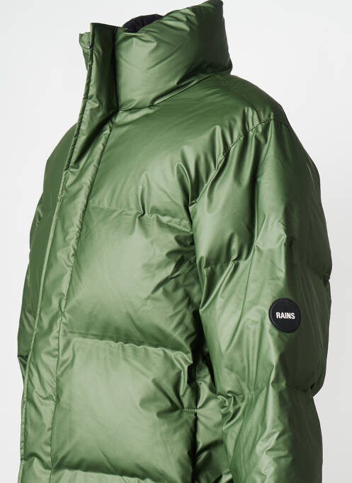 Geacă matlasată verde RAINS femeie