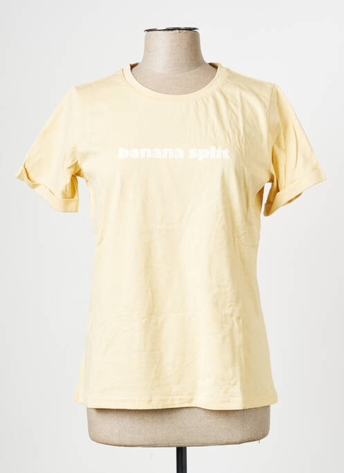 Tricou galben GRACE & MILA femeie