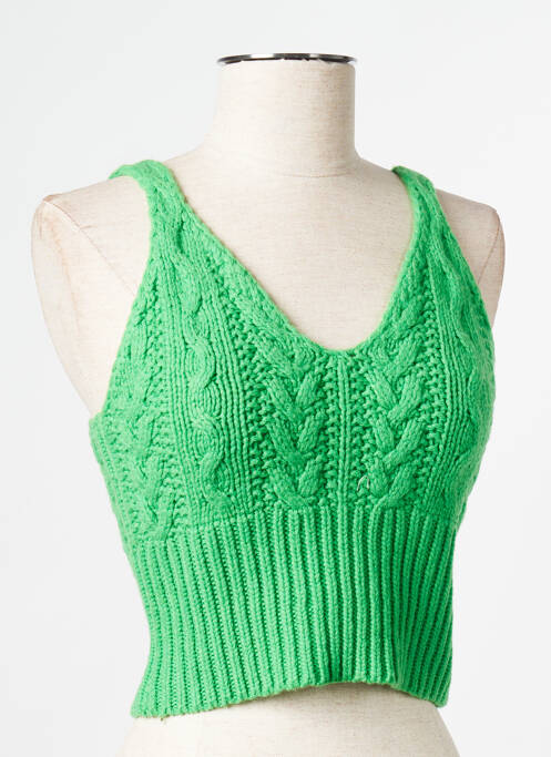 Top verde SAMSOE & SAMSOE femeie