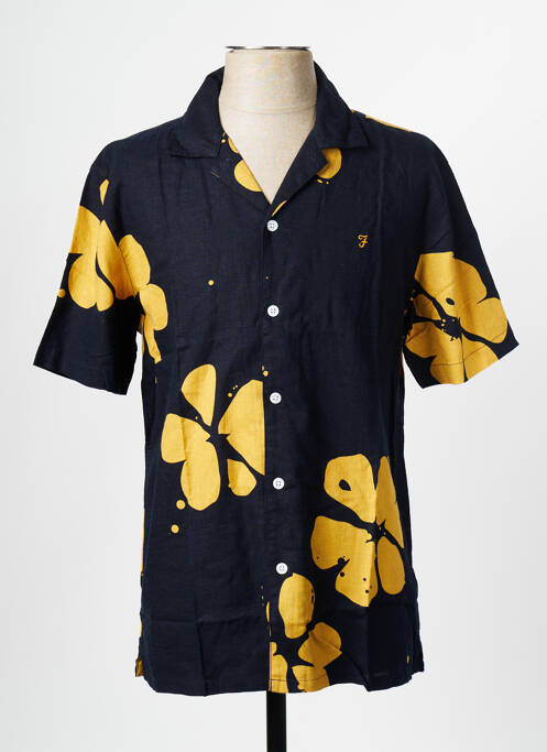 Cămașă cu mâneci scurte albastru FARAH bărbat