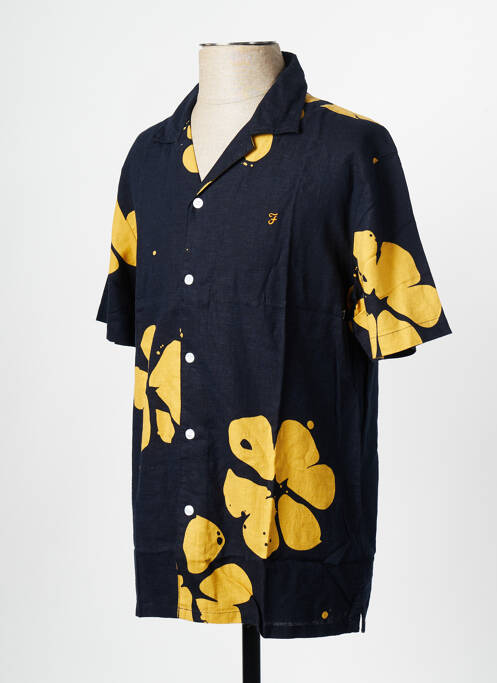 Cămașă cu mâneci scurte albastru FARAH bărbat