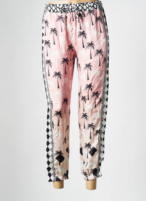 Pantalon drept roz SAK'S femeie