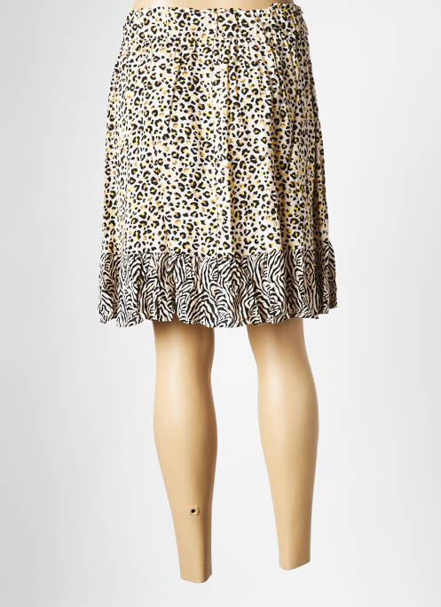 Fustă scurtă bej OBJECT femeie