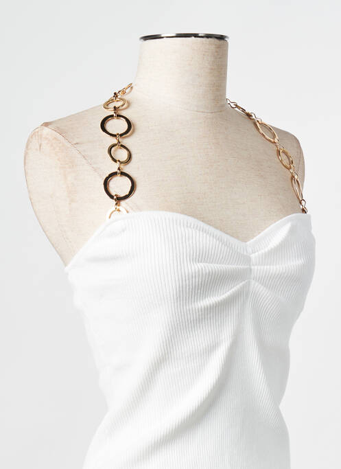 Top alb MUSIER femeie