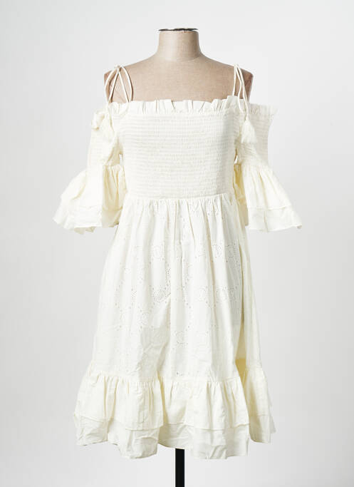 Rochie scurtă bej TWINSET femeie