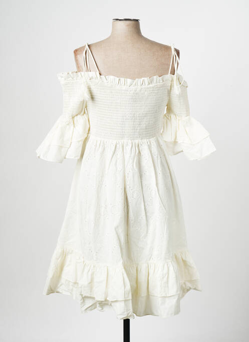 Rochie scurtă bej TWINSET femeie